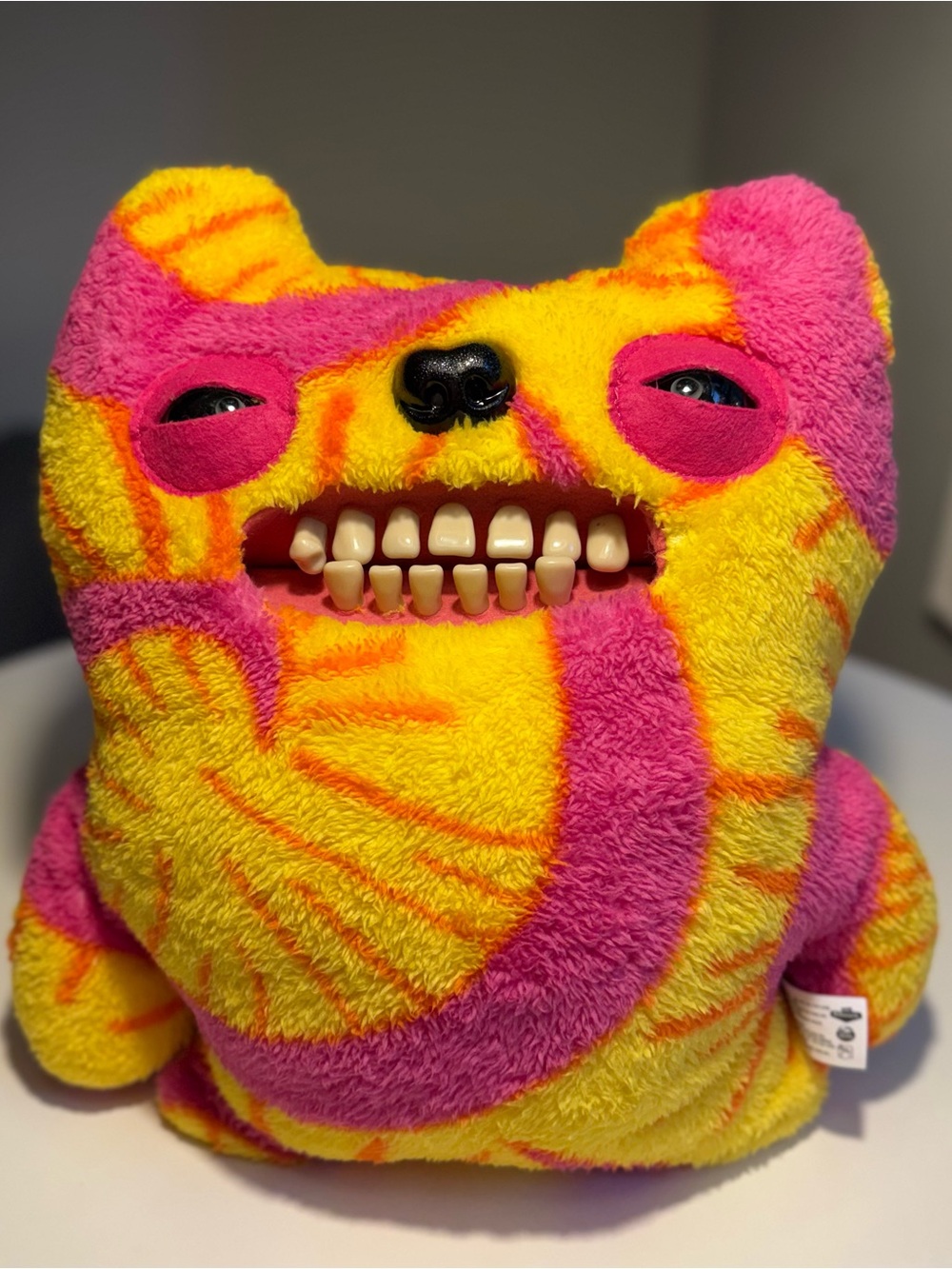 Fuggler Zuru Size XL Old Tooth Colorful Plush Monster Toy